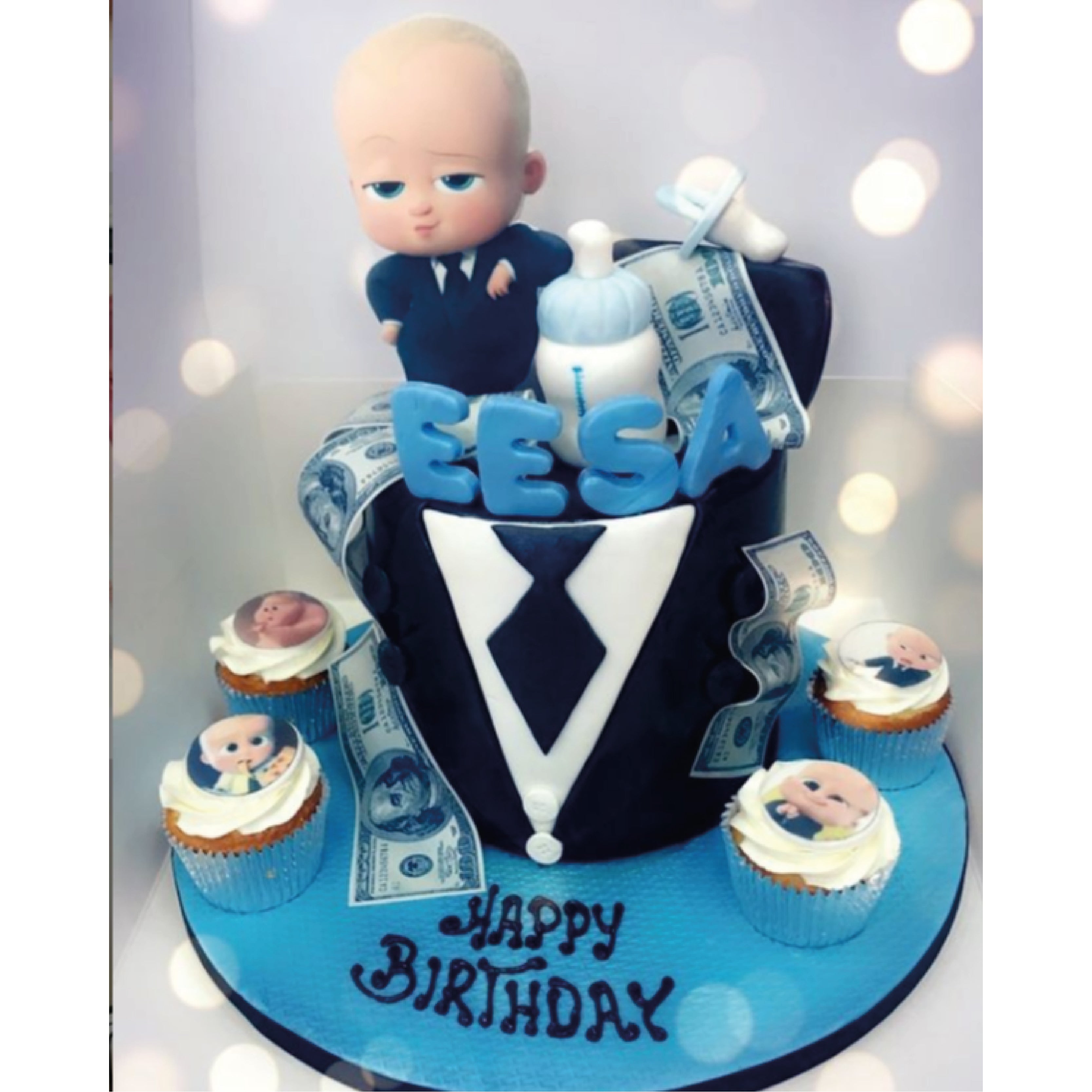 The Boss Baby Birthday Cake Ideas Images (Pictures)
