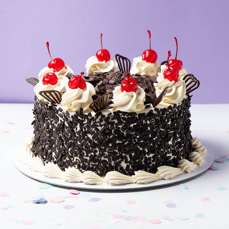 Eggless Black Forest Cake Delivery in London | Eggless Cake Shop | Cakewalk Croydon