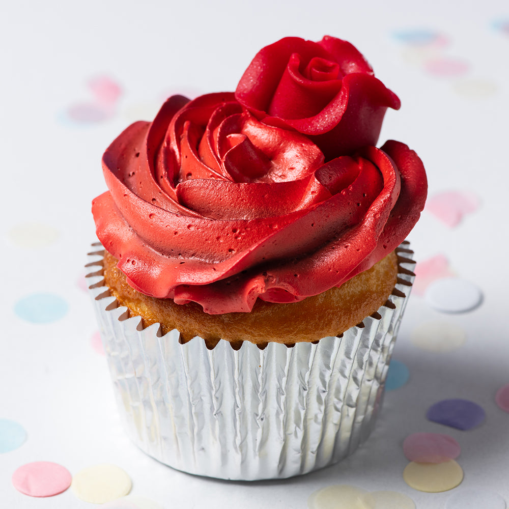 rose cupcake